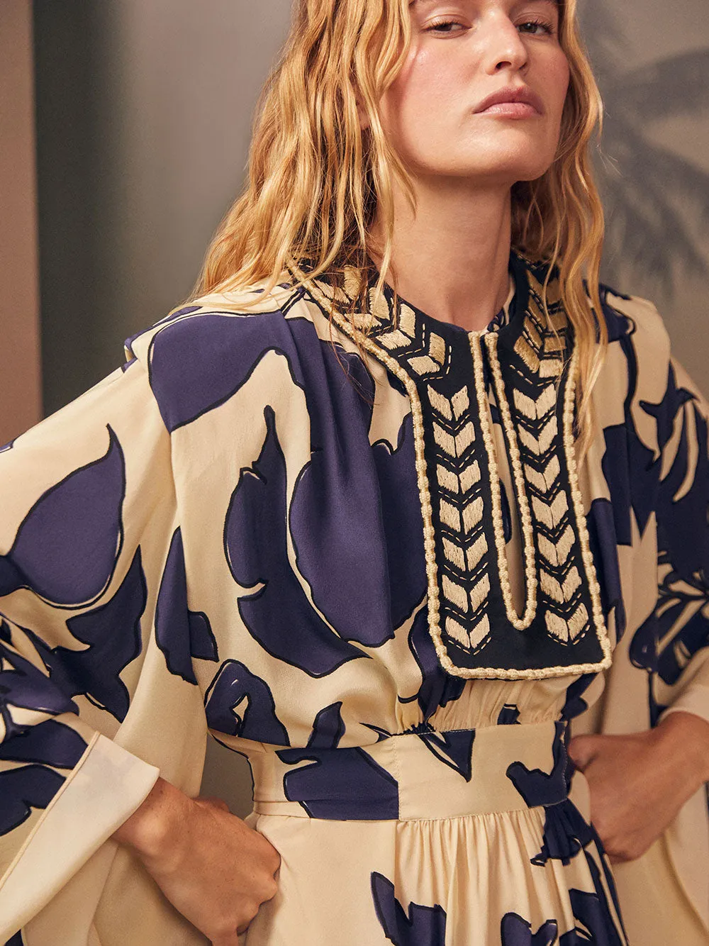 Ancient Tropics Midi Dress sold by Fashion Clinic product image thumbnail 4