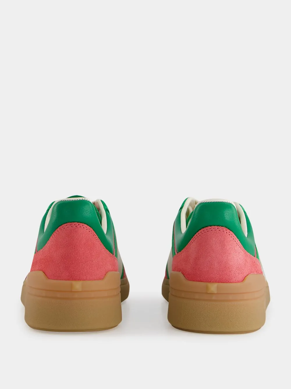 Sweet Pink Green Upvillage Sneakers sold by Fashion Clinic product image thumbnail 5