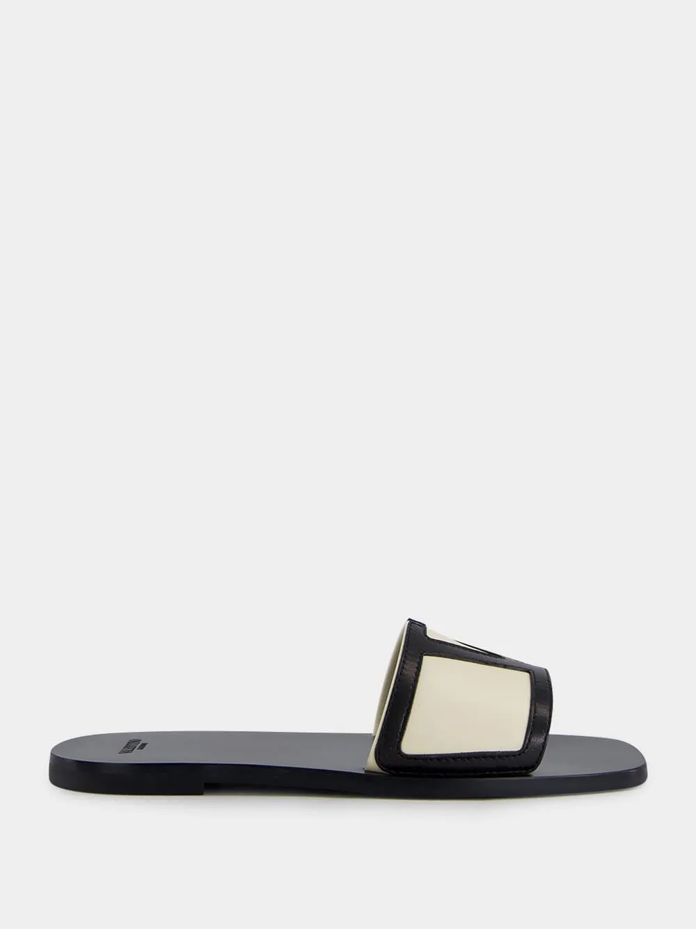 Black VG Viva Superstar Leather Slides sold by Fashion Clinic