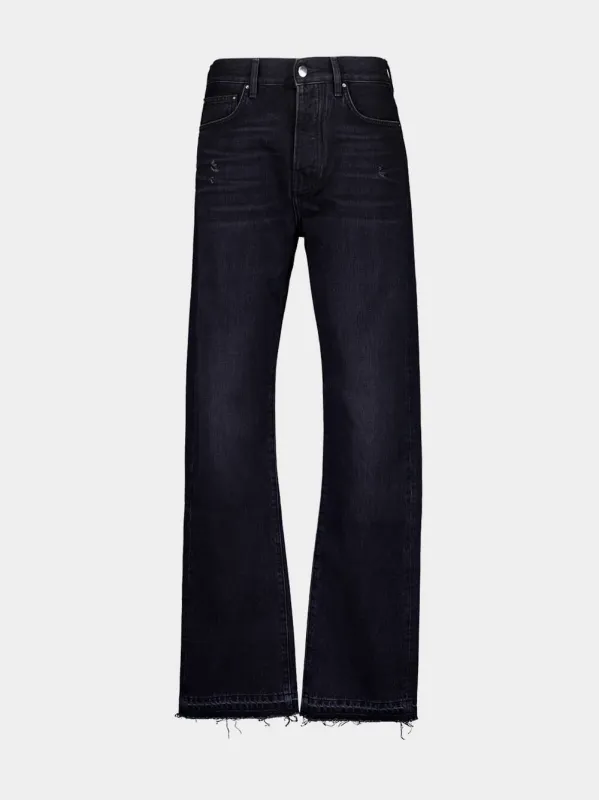 Vintage Black Straight Fit Jeans made by AMIRI