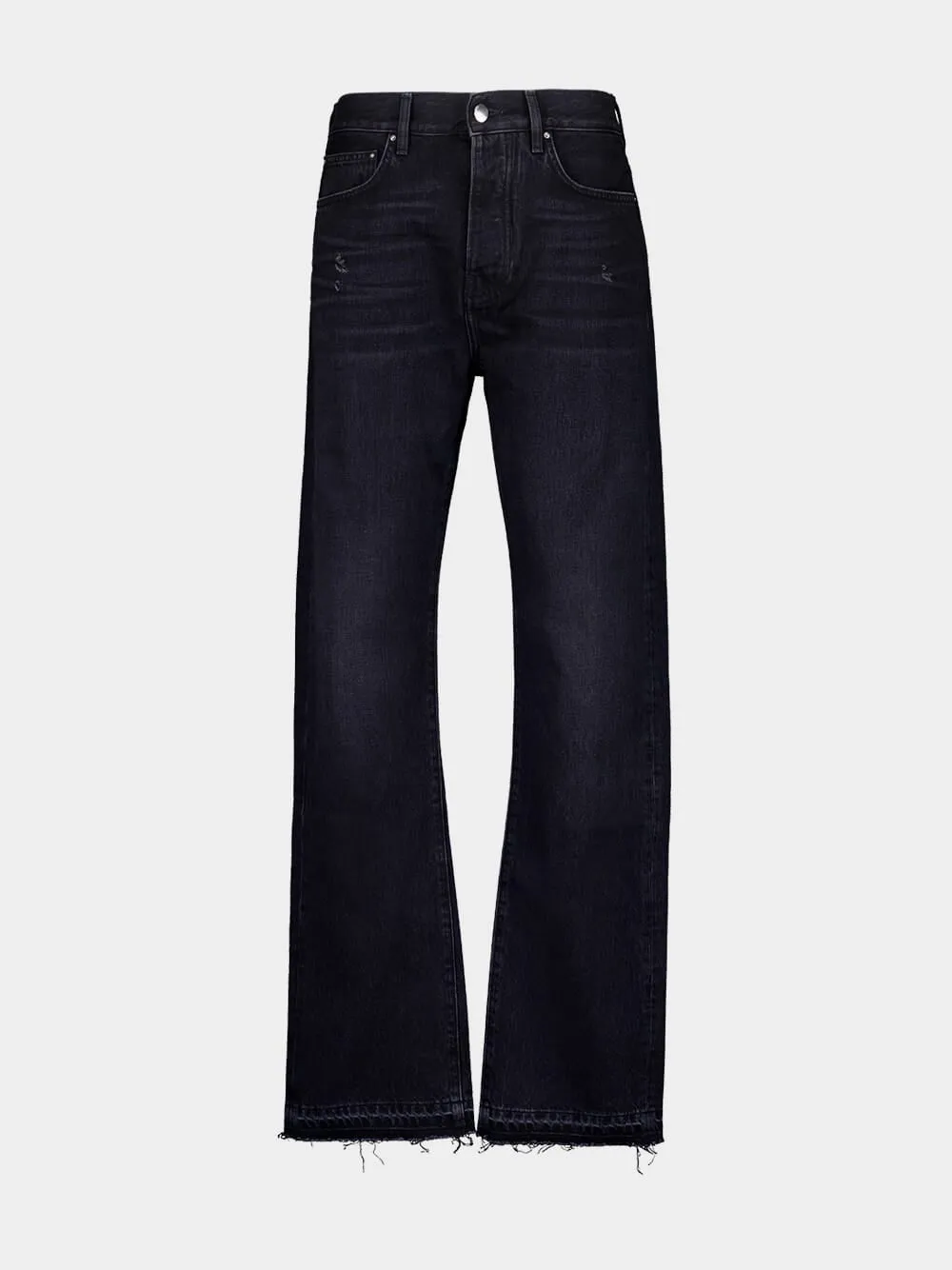Vintage Black Straight Fit Jeans sold by Fashion Clinic