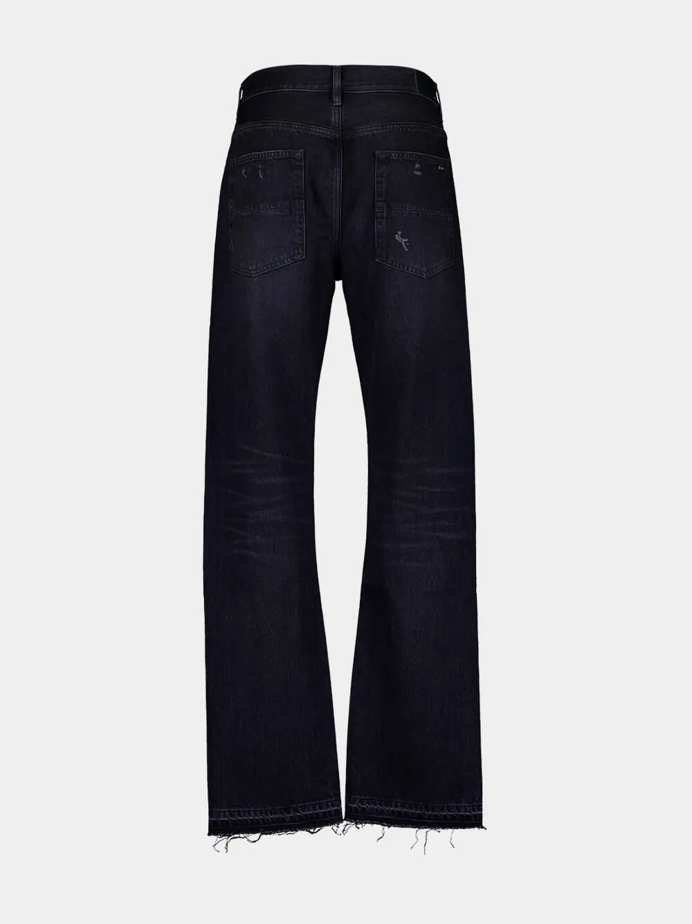 Vintage Black Straight Fit Jeans sold by Fashion Clinic product image thumbnail 2