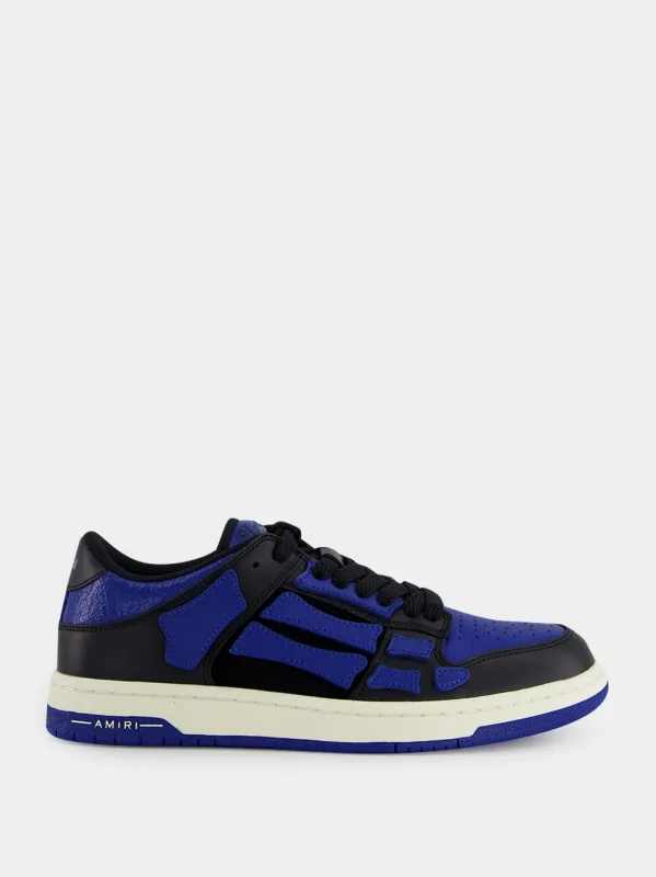 True Blue Skel Top Low Sneakers sold by Fashion Clinic