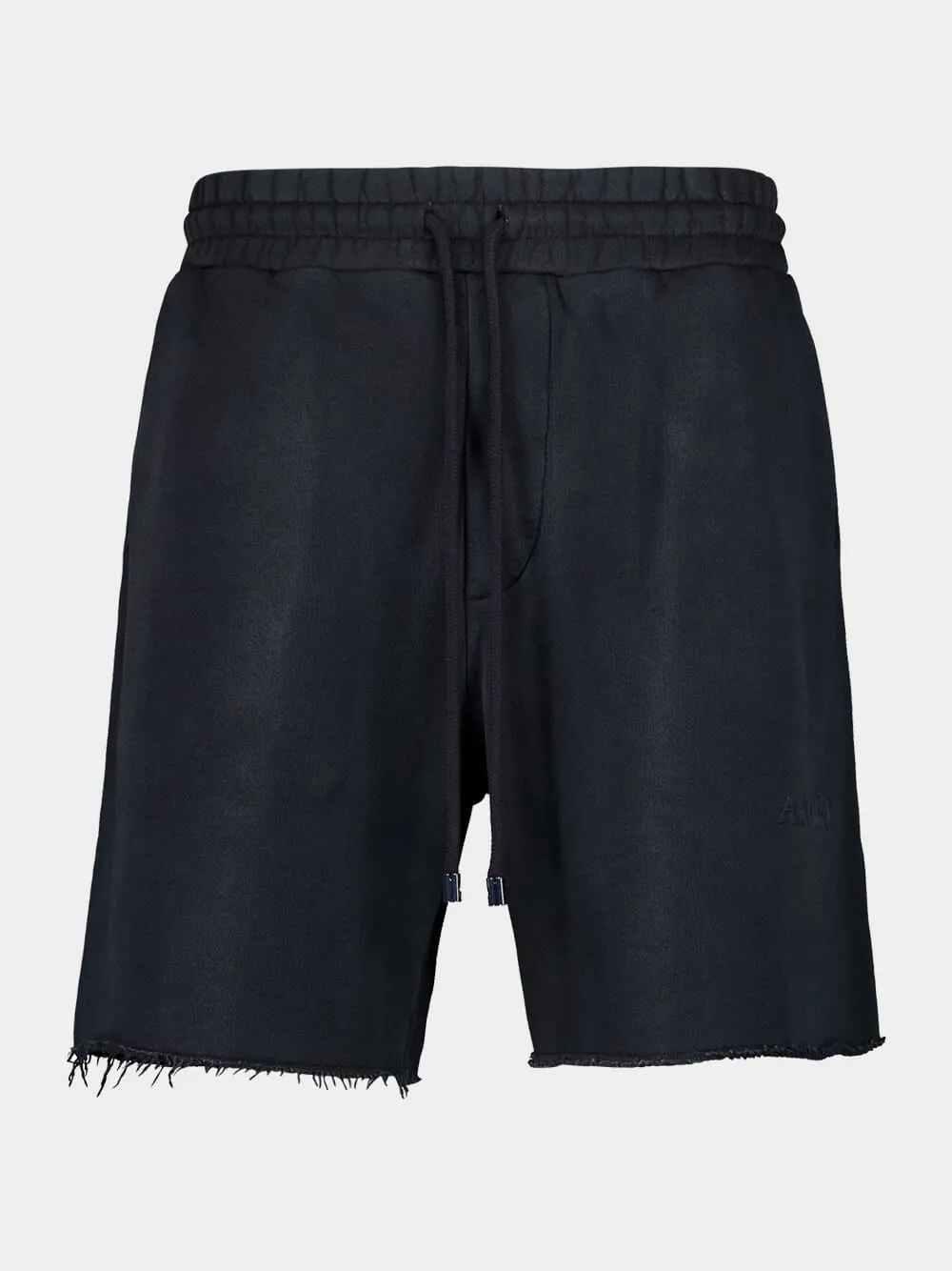 Black Vintage Cotton Sweatshorts sold by Fashion Clinic