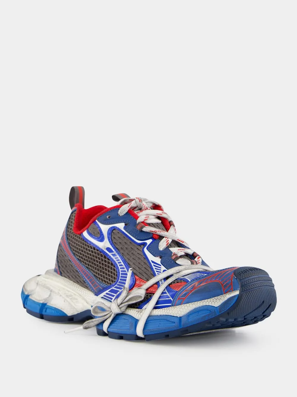 Men's Blue 3XL Multicolour Sneakers sold by Fashion Clinic product image thumbnail 2