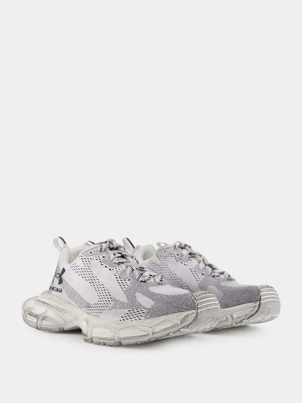 Men's White 3XL Knit Sneaker sold by Fashion Clinic product image thumbnail 3