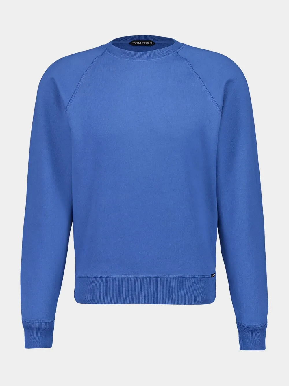 Denim Blue Crew Neck Sweatshirt sold by Fashion Clinic