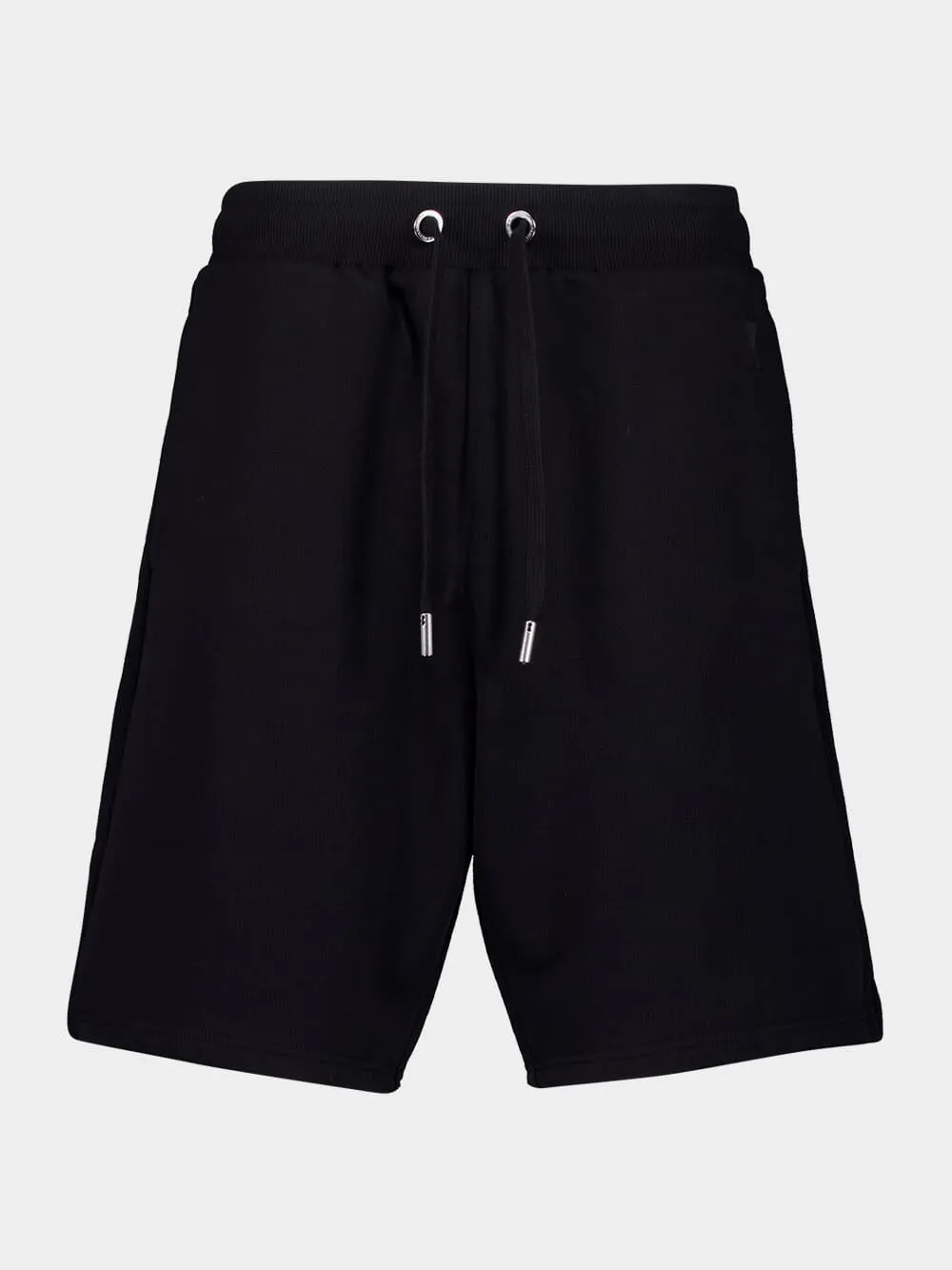 Black Dye Heavy Loopback Shorts sold by Fashion Clinic