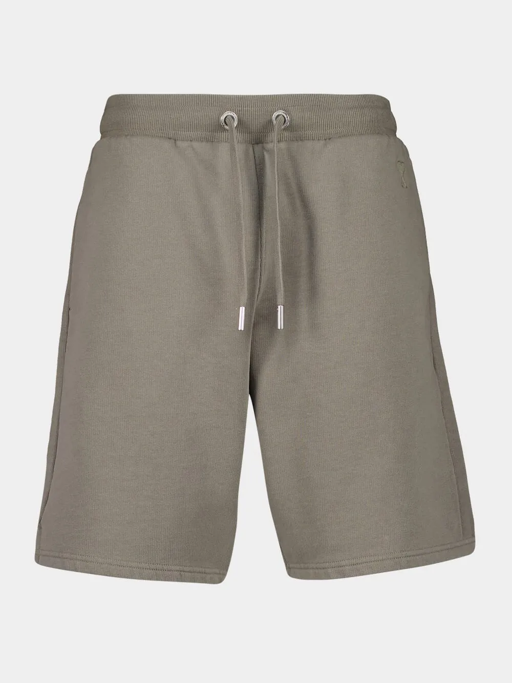 Grey Heavy Loopback Cotton Shorts sold by Fashion Clinic
