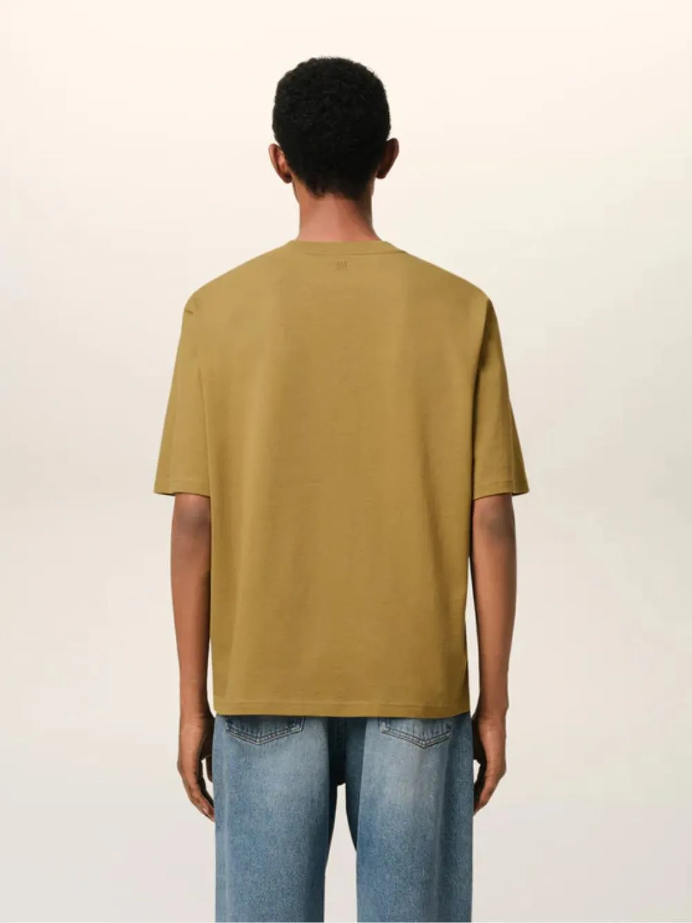 Havana Mustard Cotton T-Shirt sold by Fashion Clinic product image thumbnail 4