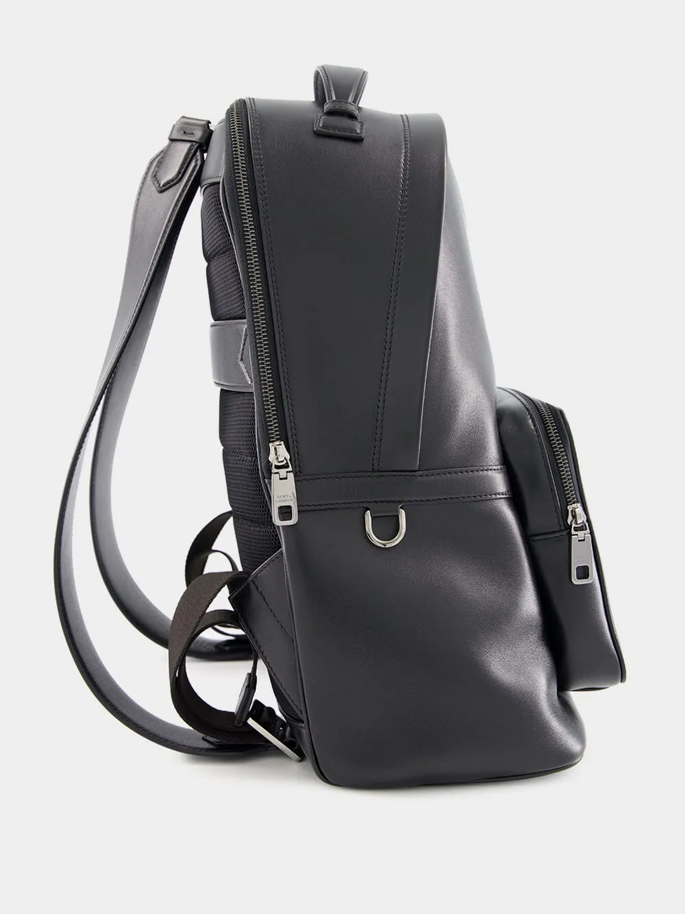 Leather Backpack in Black sold by Fashion Clinic product image thumbnail 3