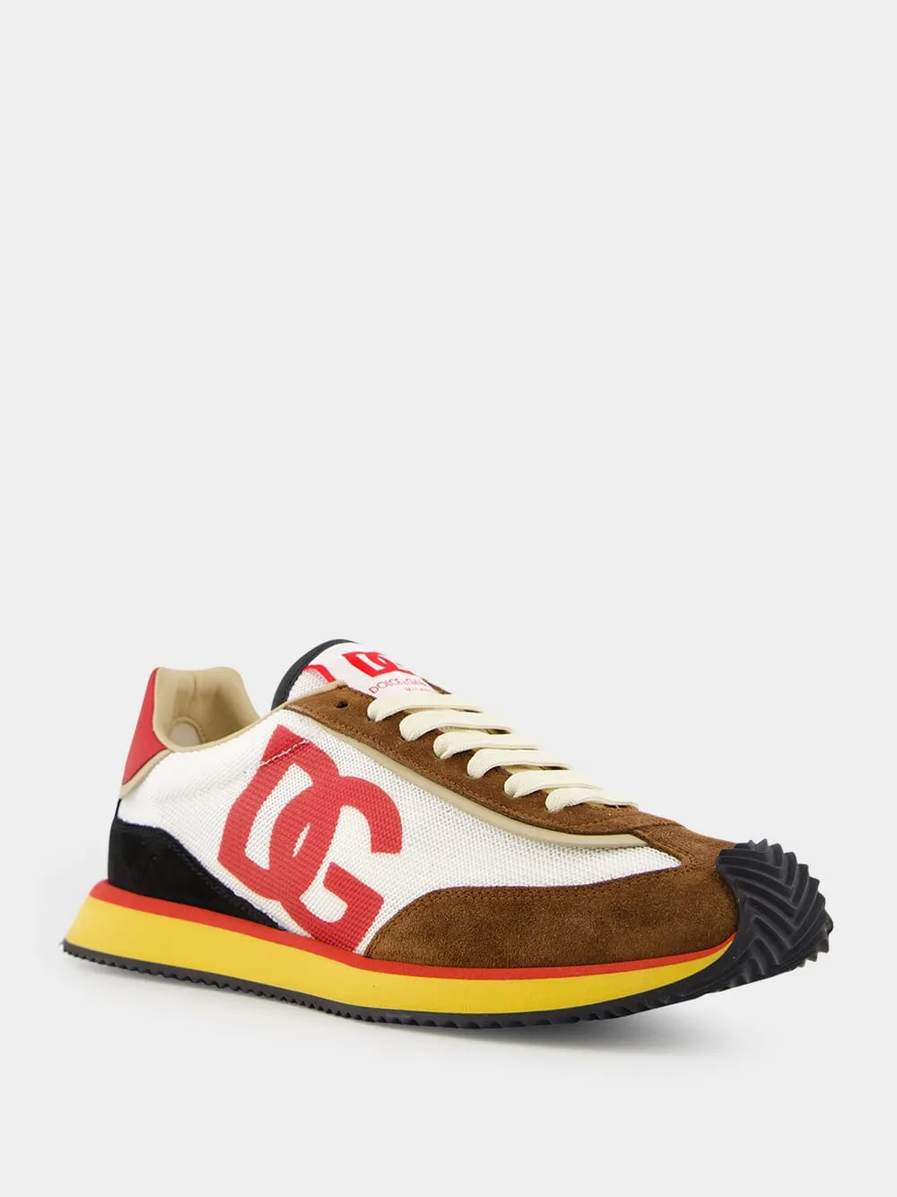 White DG Cushion Sneakers sold by Fashion Clinic product image thumbnail 2