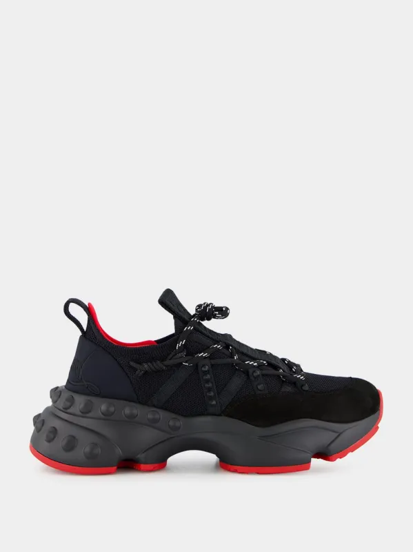 Black Trailnrun Sneakers made by Christian Louboutin