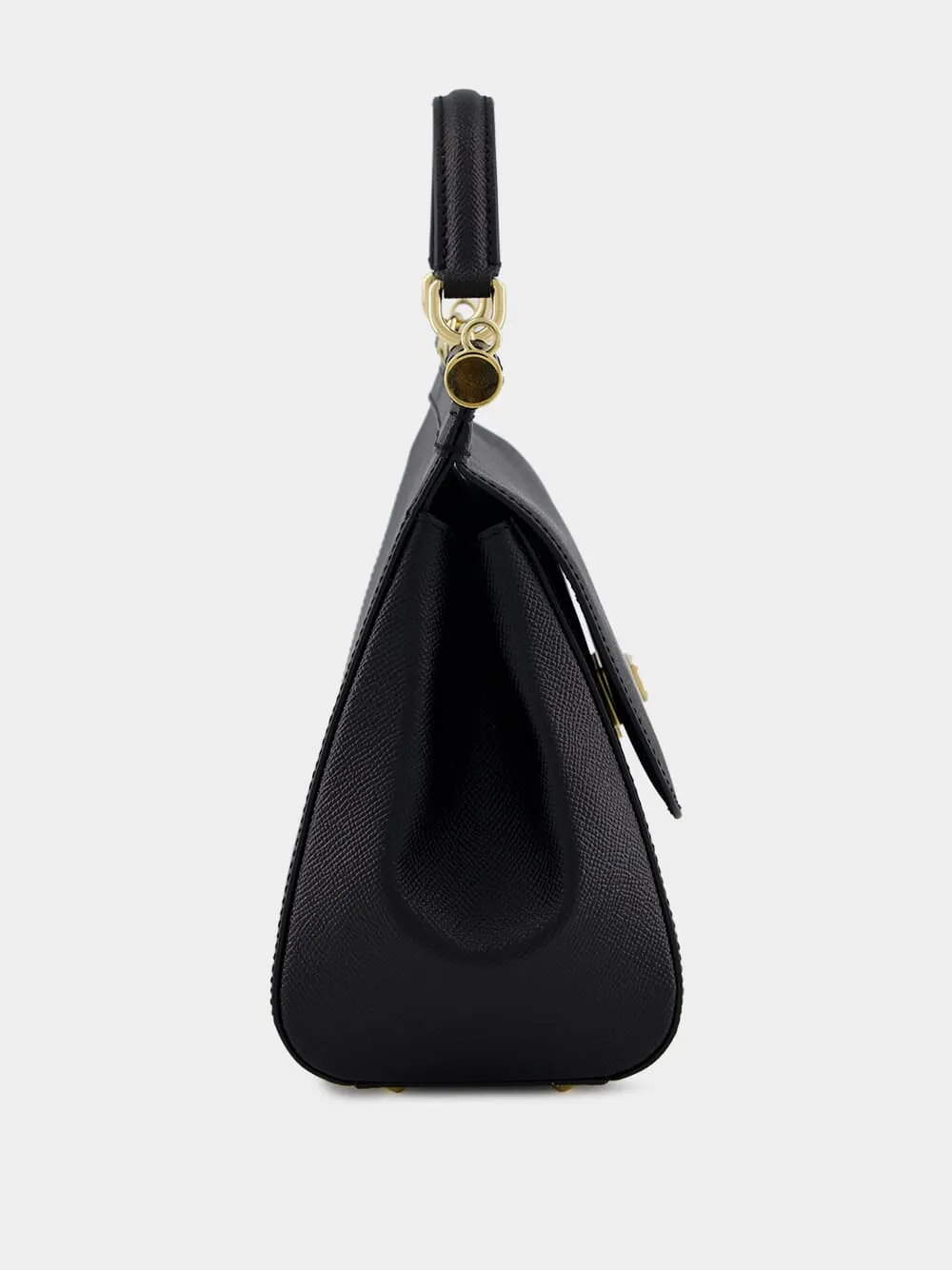 Black Large Sicily Handbag sold by Fashion Clinic product image thumbnail 5