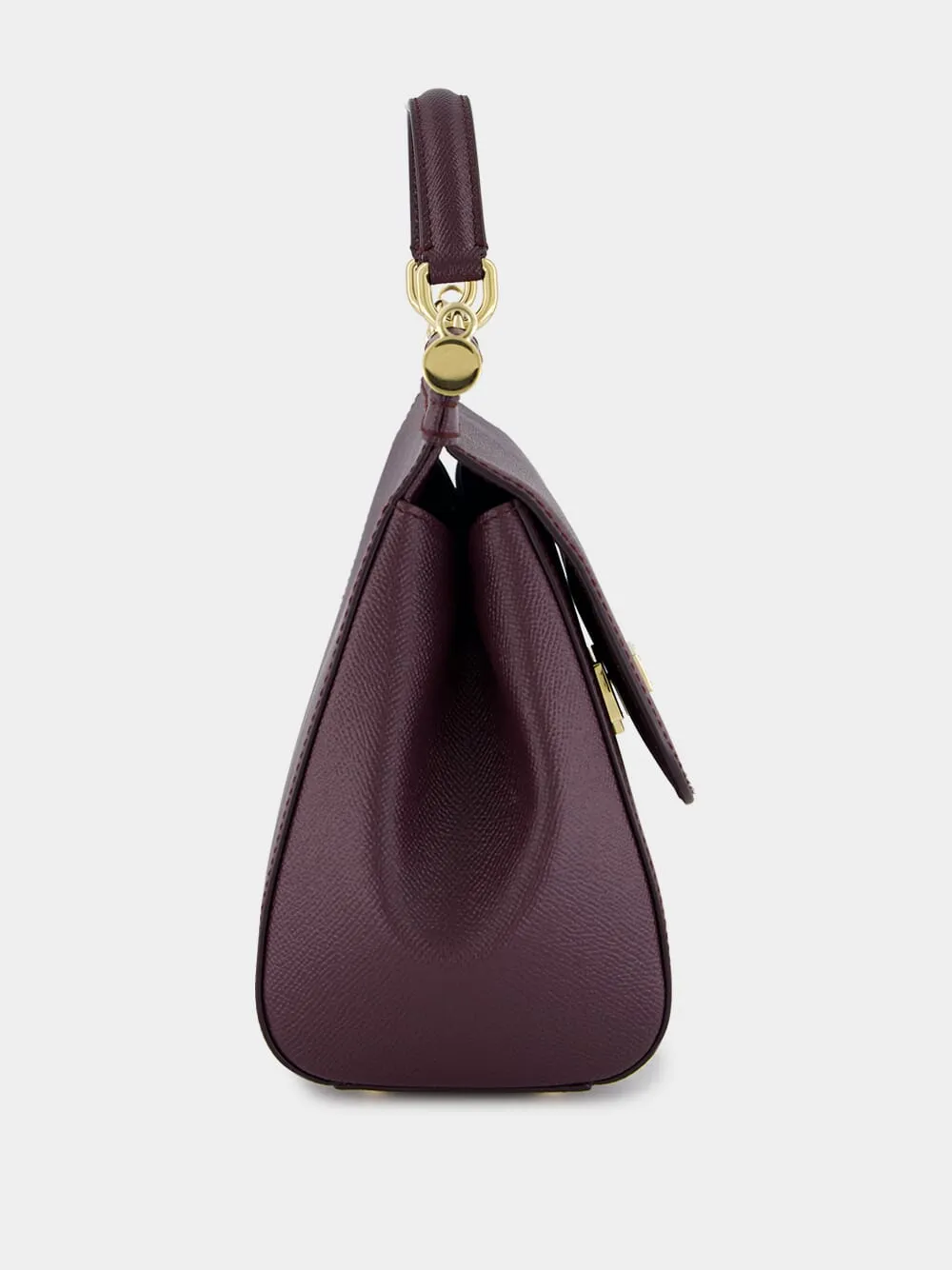 Wine Large Sicily Handbag sold by Fashion Clinic product image thumbnail 4