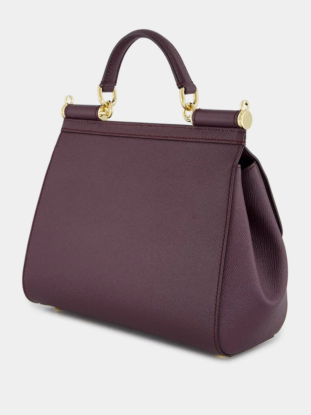 Wine Large Sicily Handbag sold by Fashion Clinic product image thumbnail 5