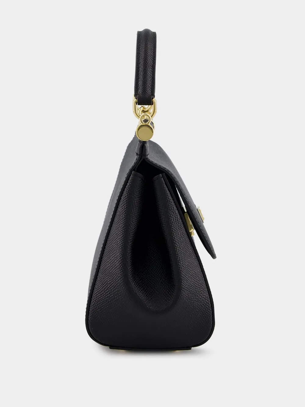 Black Medium Sicily Handbag sold by Fashion Clinic product image thumbnail 5