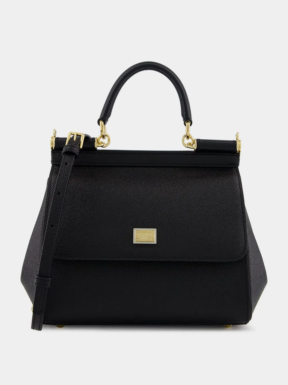 Black Medium Sicily Handbag sold by Fashion Clinic