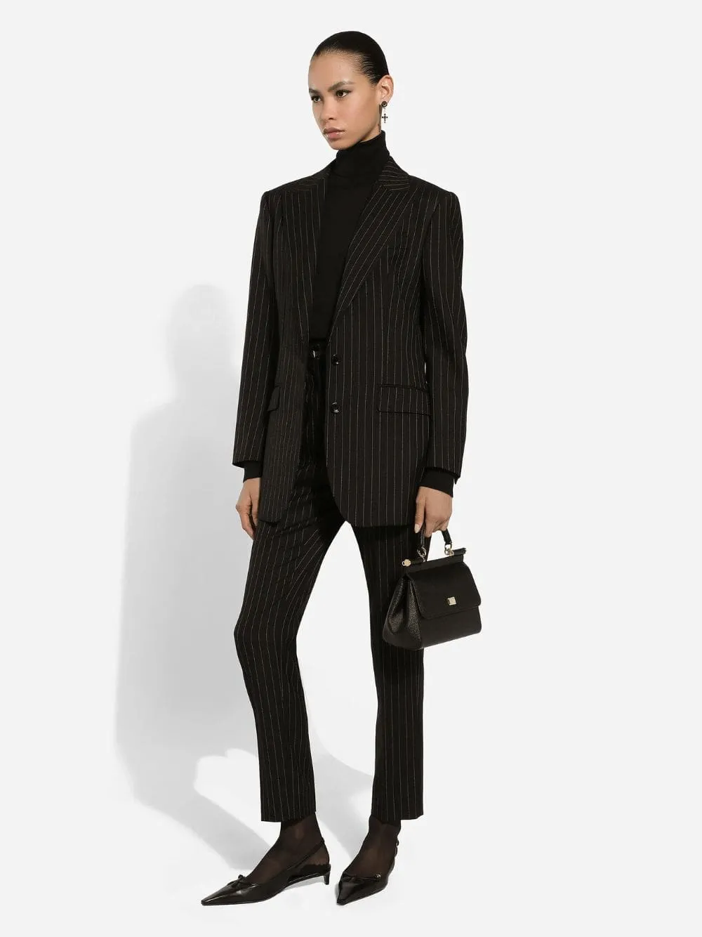 Black Medium Sicily Handbag sold by Fashion Clinic product image thumbnail 2