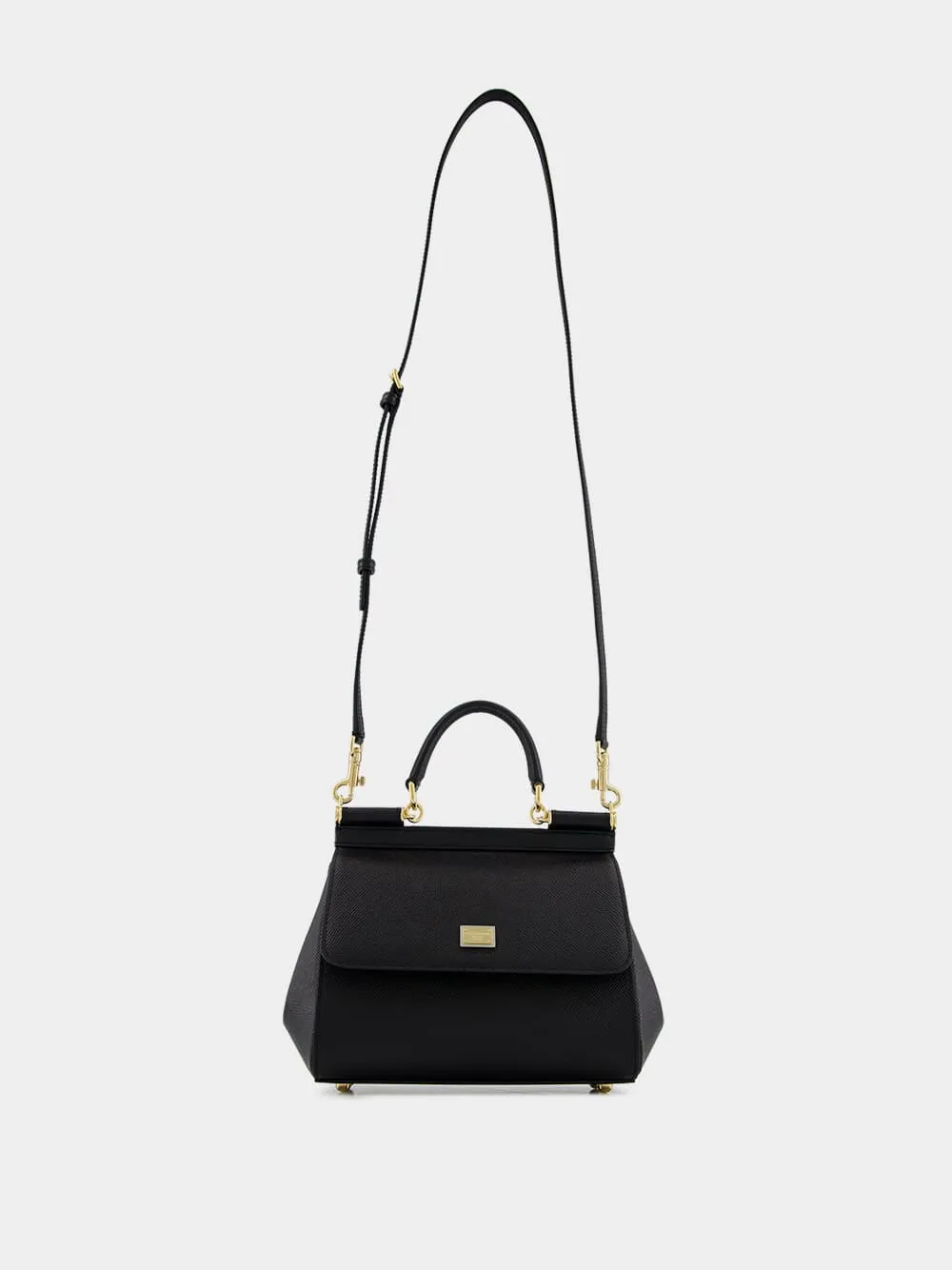 Black Medium Sicily Handbag sold by Fashion Clinic product image thumbnail 3