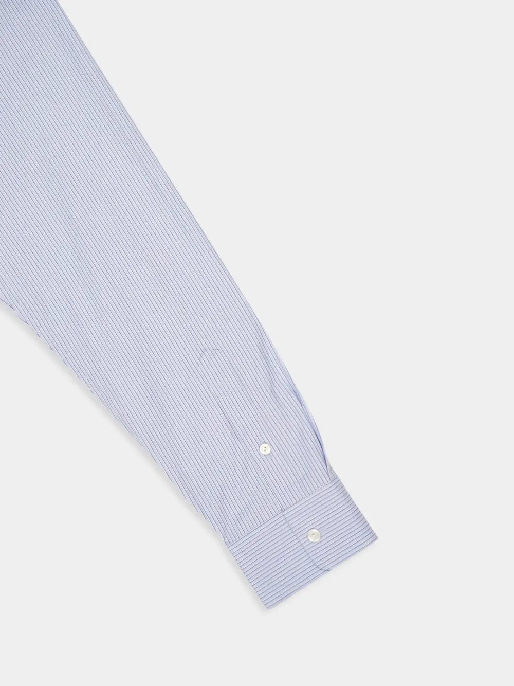 Light Blue Striped Men's Shirt sold by Fashion Clinic product image thumbnail 4