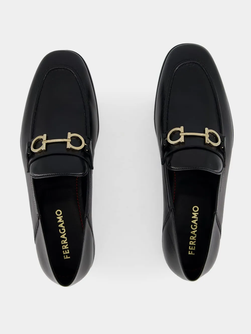 Black Moccasin Ornament Slip-On sold by Fashion Clinic product image thumbnail 4