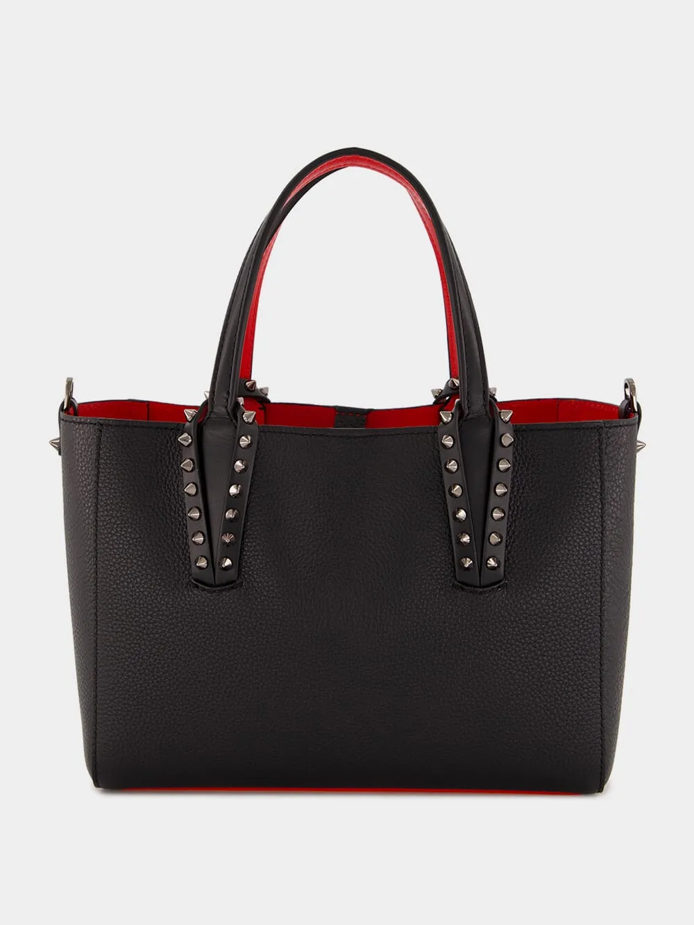 Small Black Cabata Tote Bag with Stud Detailing sold by Fashion Clinic
