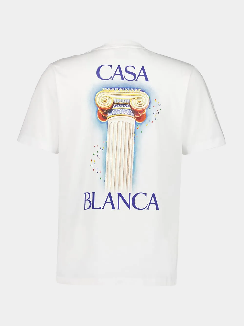 White La Colonne T-Shirt sold by Fashion Clinic product image thumbnail 2