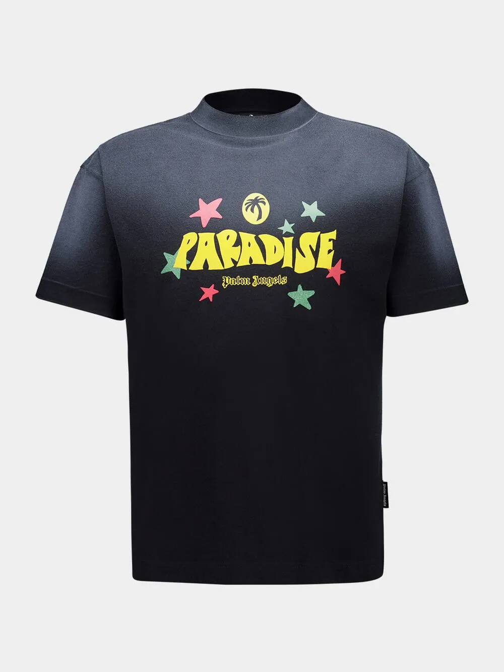 Black Paradise Crew Neck T-Shirt sold by Fashion Clinic