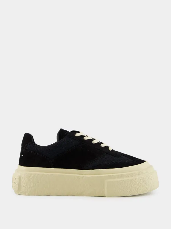 Black Chunky Gambetta Sneakers sold by Fashion Clinic