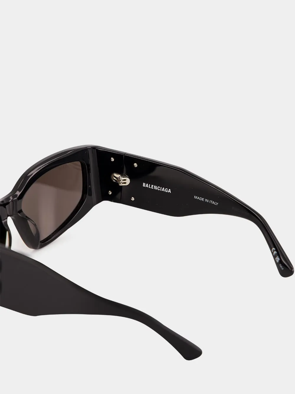 Bossy Cat Sunglasses in Black sold by Fashion Clinic product image thumbnail 4