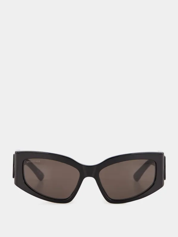 Bossy Cat Sunglasses in Black sold by Fashion Clinic