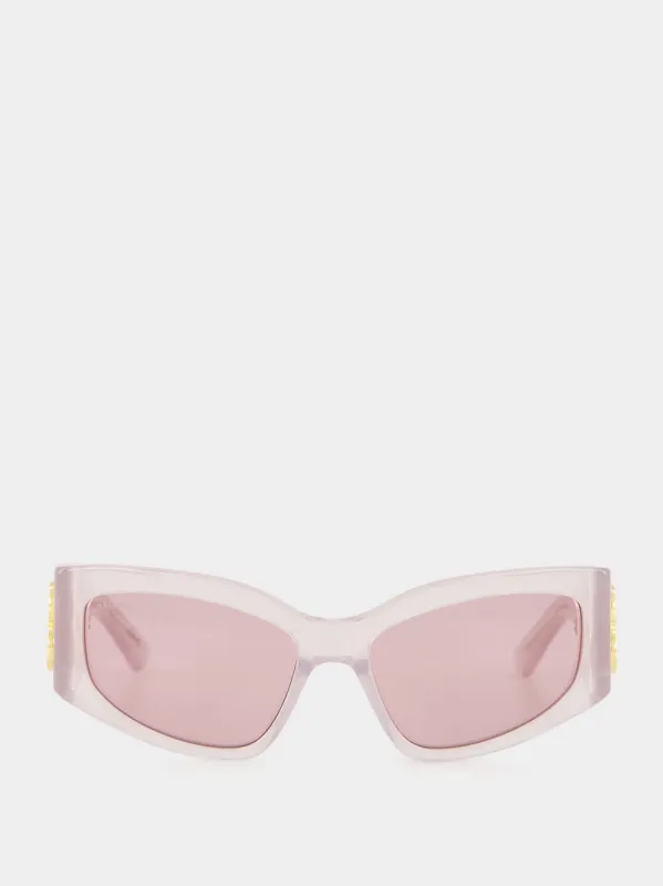 Bossy Cat Sunglasses in Pink sold by Fashion Clinic