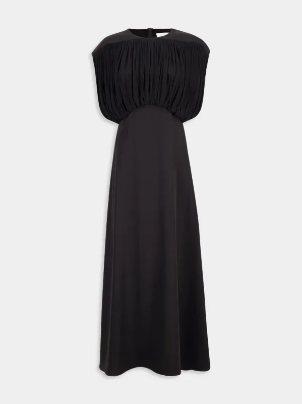 Black Crush Bias Midi Dress sold by Fashion Clinic