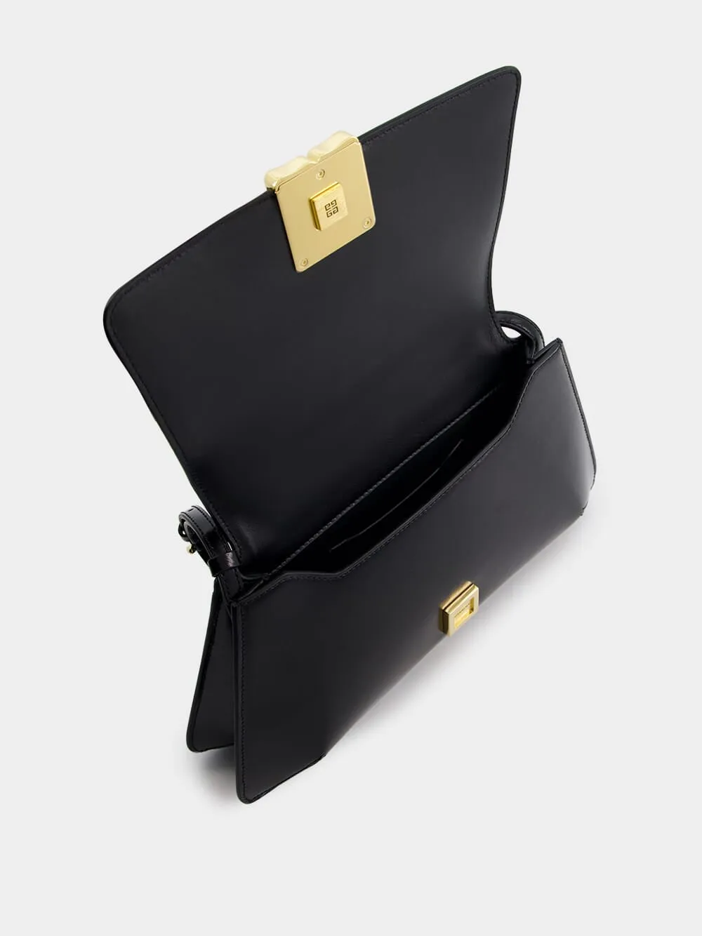 Black 4G Liquid Bag in Box Leather sold by Fashion Clinic product image thumbnail 5