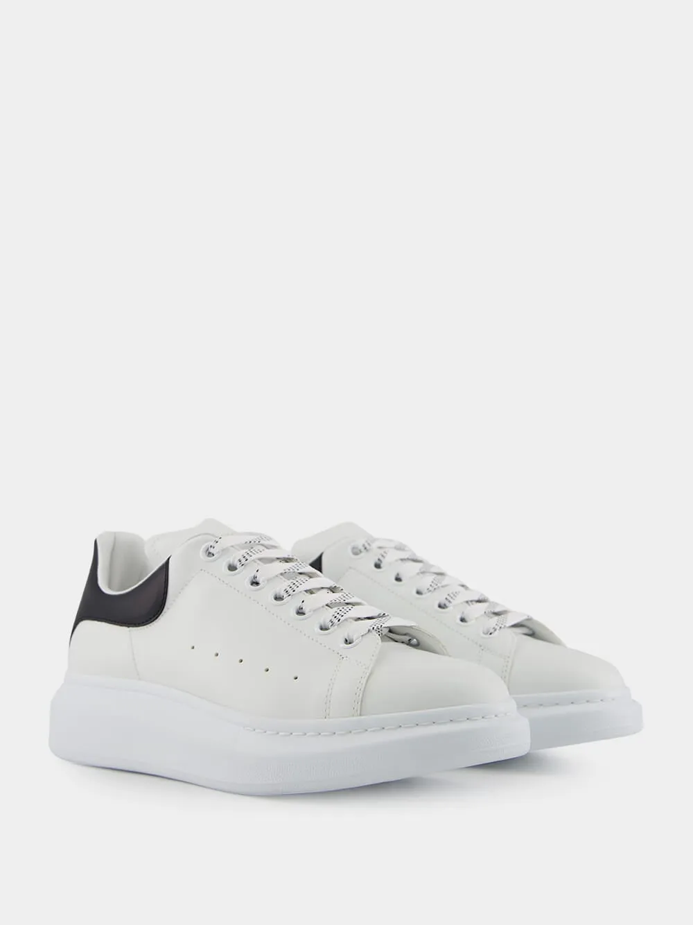 Men's White and Black Oversized Sneakers sold by Fashion Clinic product image thumbnail 3