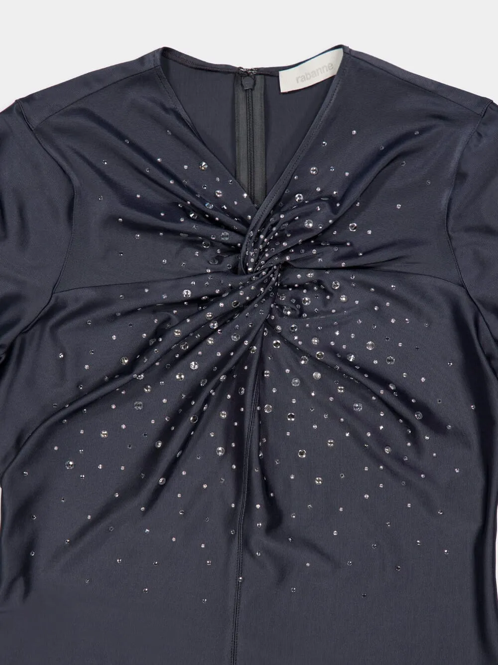 Ardoise Long-Sleeve Embellished Wrap Top sold by Fashion Clinic product image thumbnail 3