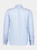 Aquatic Long-Sleeve Regular Fit Linen Shirt sold by Fashion Clinic