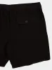 Black Bermuda Linen Shorts sold by Fashion Clinic