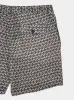 Washed Blue Print Bermuda Linen Shorts sold by Fashion Clinic