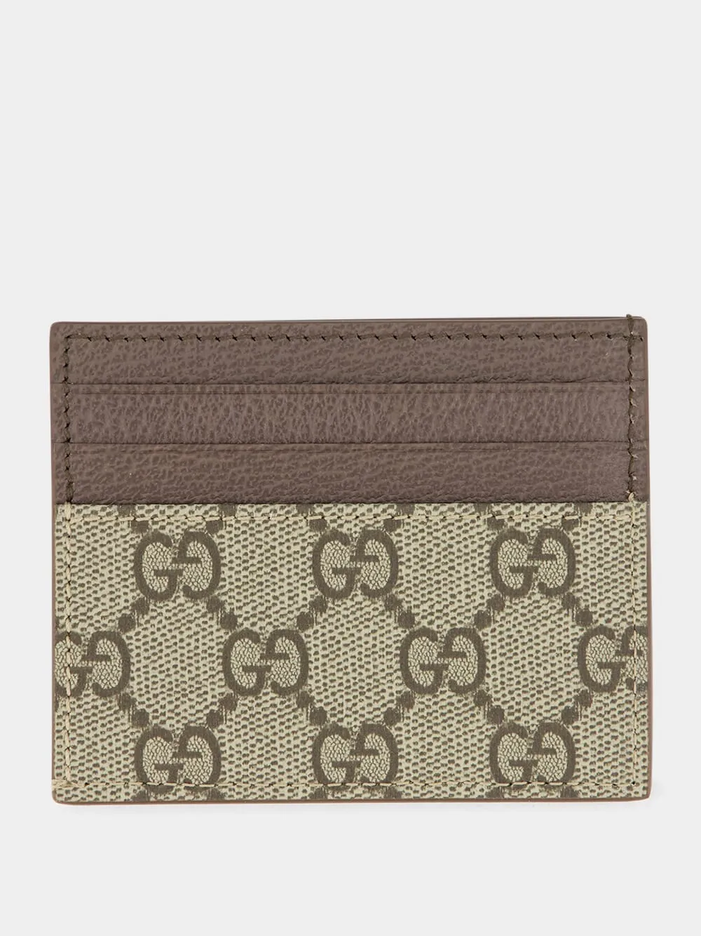 Beige Bi-Color GG Card Case sold by Fashion Clinic product image thumbnail 2