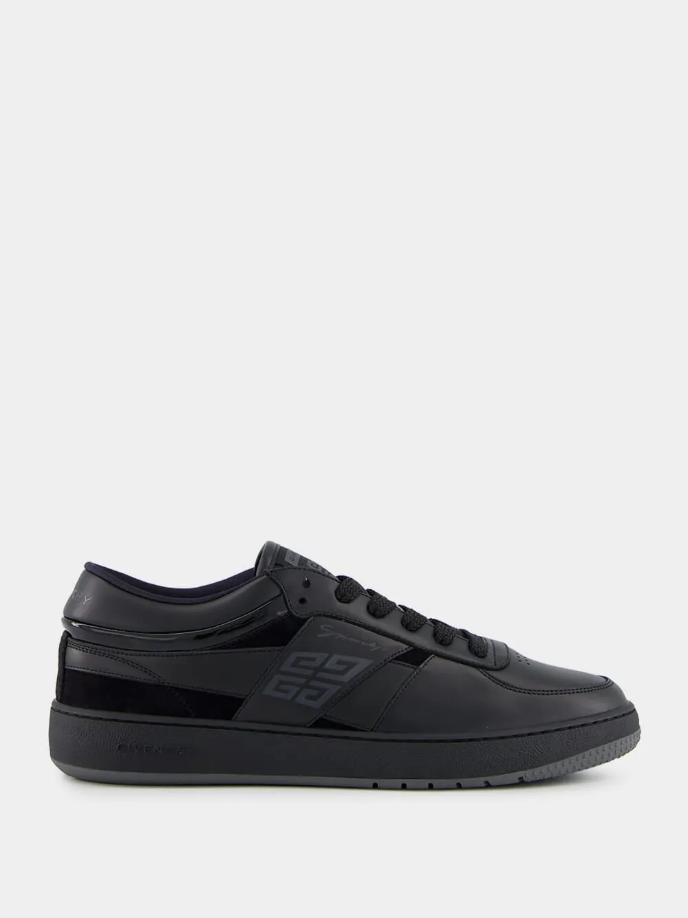 Black G Move Sneakers in Leather sold by Fashion Clinic