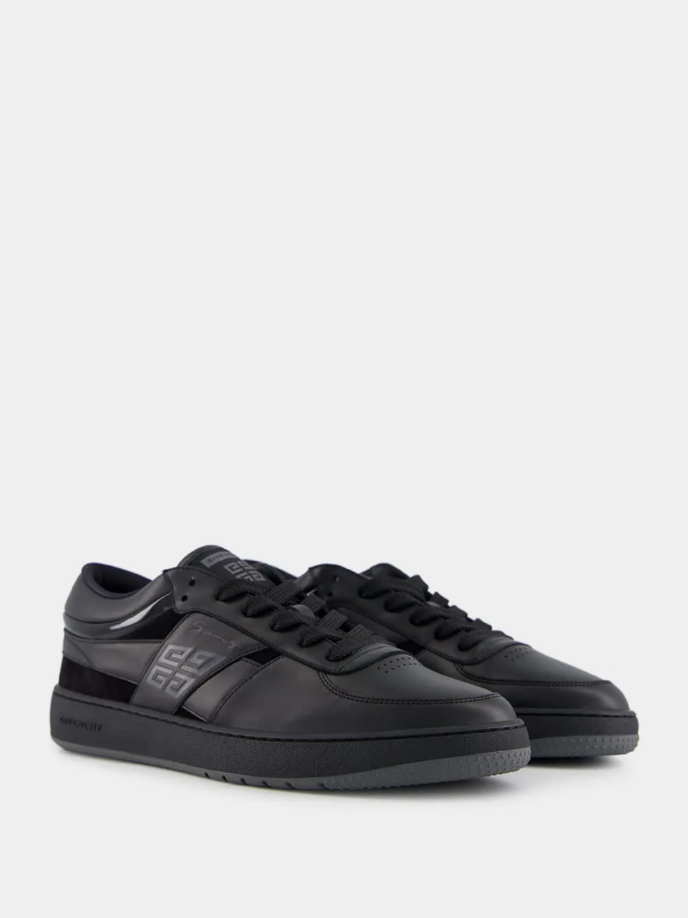 Black G Move Sneakers in Leather sold by Fashion Clinic product image thumbnail 3