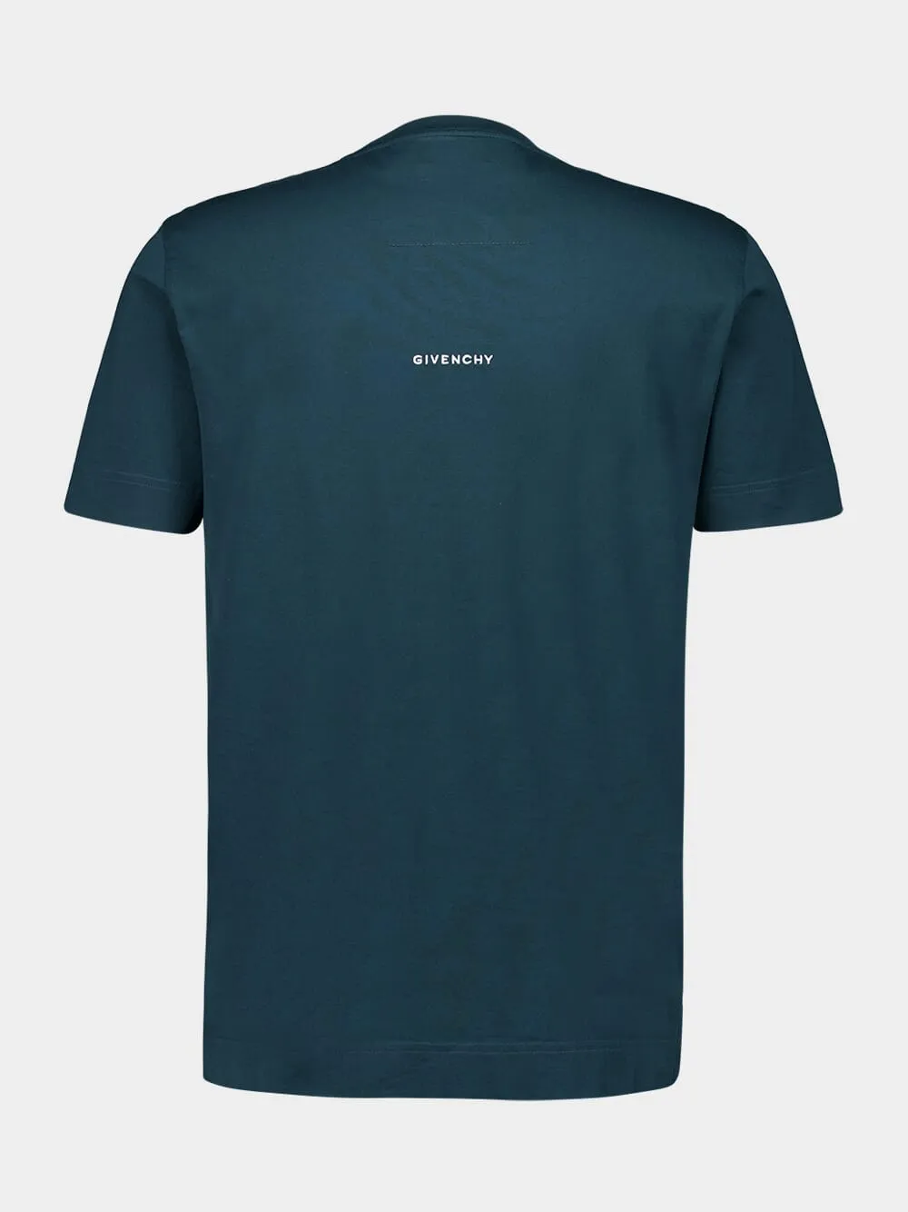 Fir Green Slim Fit Cotton T-Shirt with 4G Embroidery sold by Fashion Clinic product image thumbnail 2