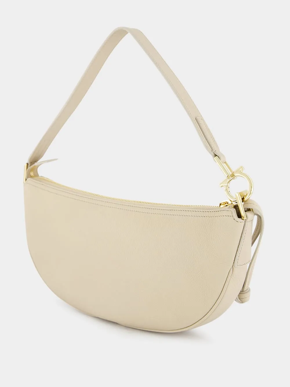 Stone Hammered Calfskin Hobo Bag sold by Fashion Clinic product image thumbnail 5