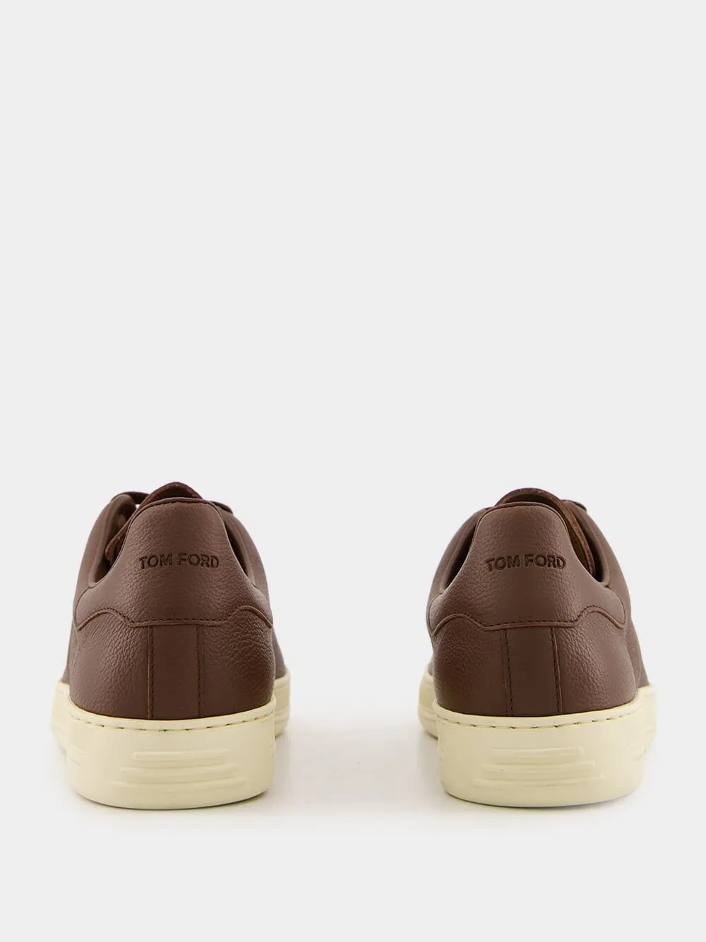 Brown Soft Grain Leather Warwick Sneaker sold by Fashion Clinic product image thumbnail 5