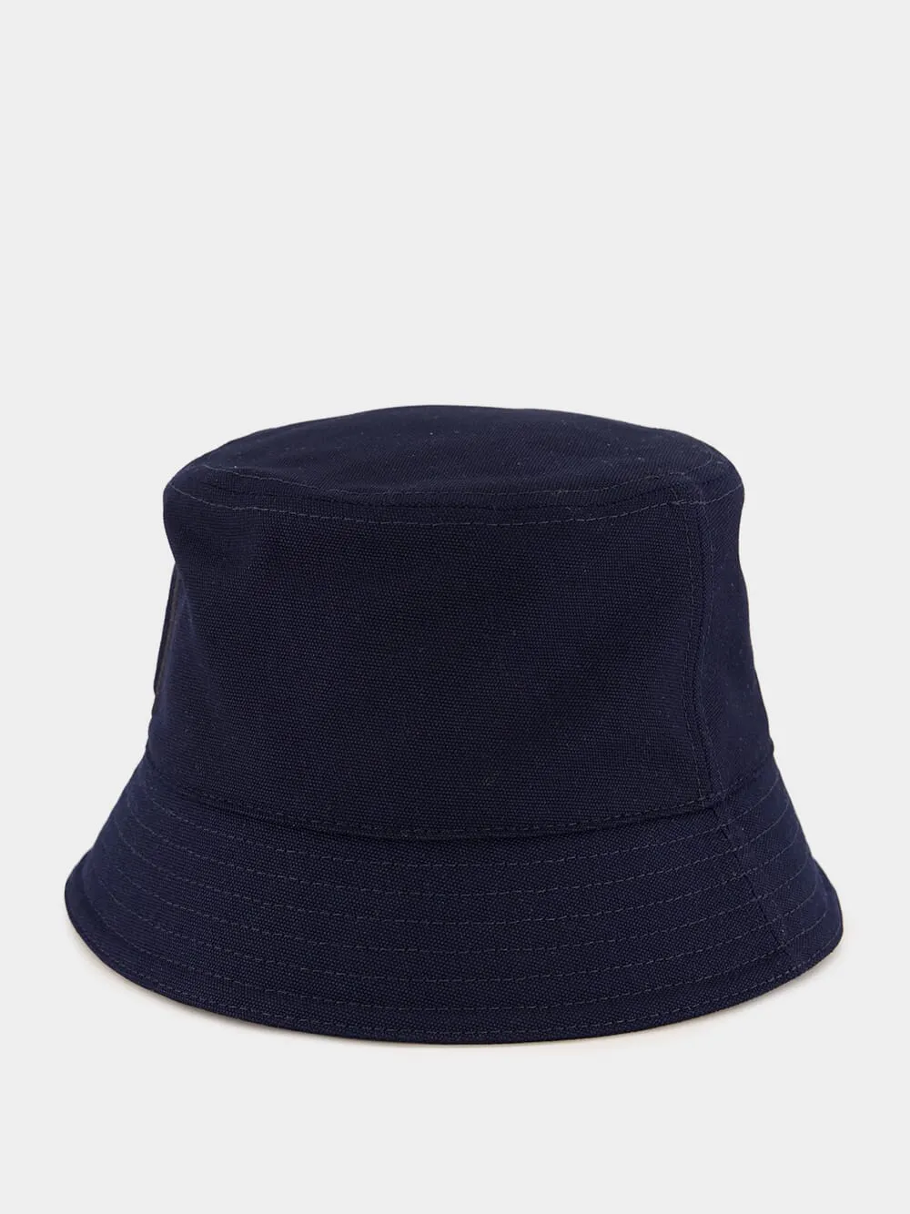 Dark Blue Cotton Canvas Bucket Hat sold by Fashion Clinic