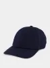 Dark Blue Cotton Canvas Baseball Hat sold by Fashion Clinic
