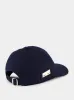 Dark Blue Cotton Canvas Baseball Hat sold by Fashion Clinic