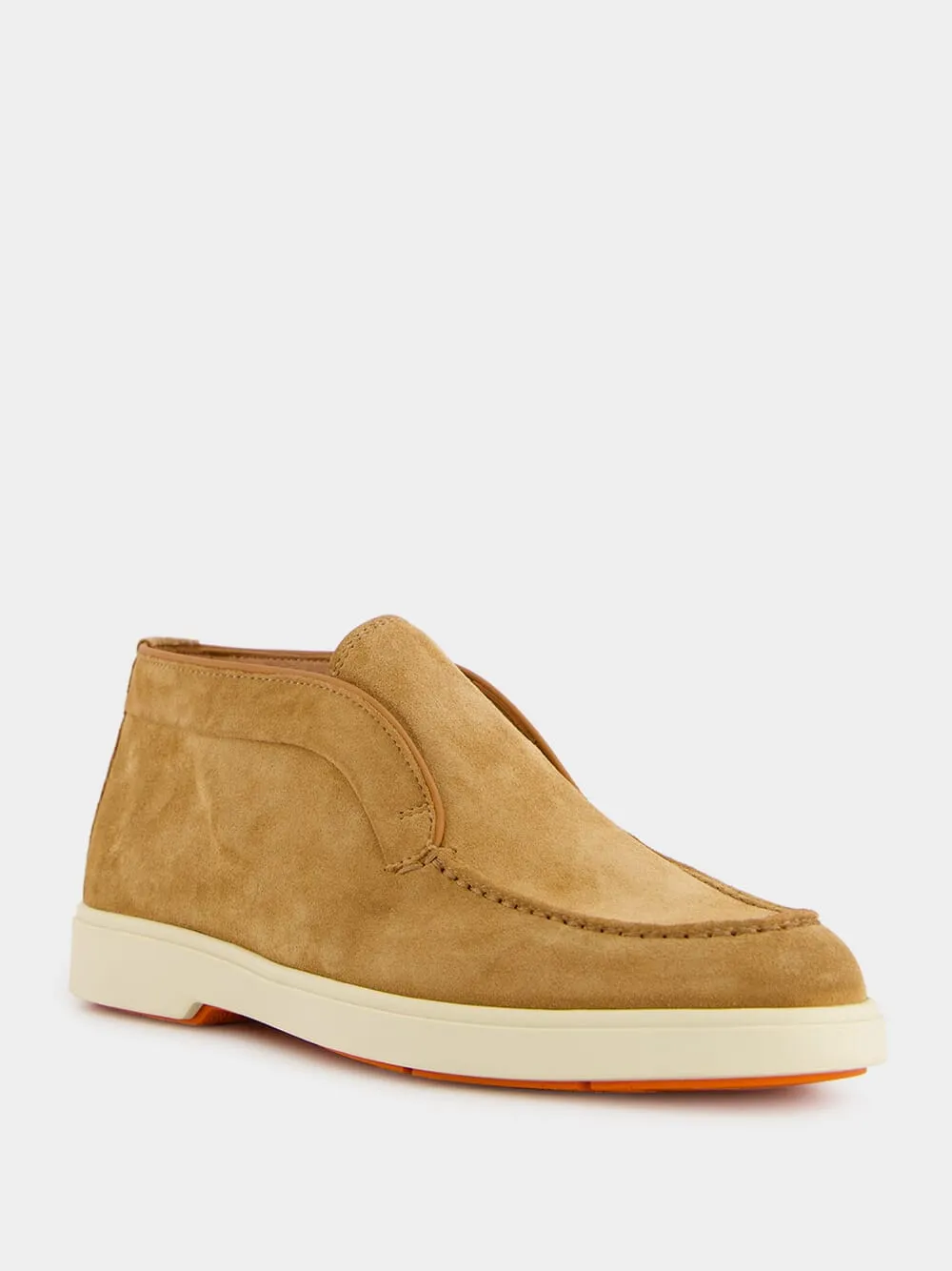 Andvari Camel Suede Desert Boots sold by Fashion Clinic product image thumbnail 2